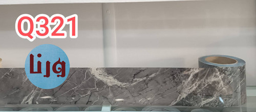 برچسب قرنیزی کد Q321 طرح سنگ طوسی هایگلاس